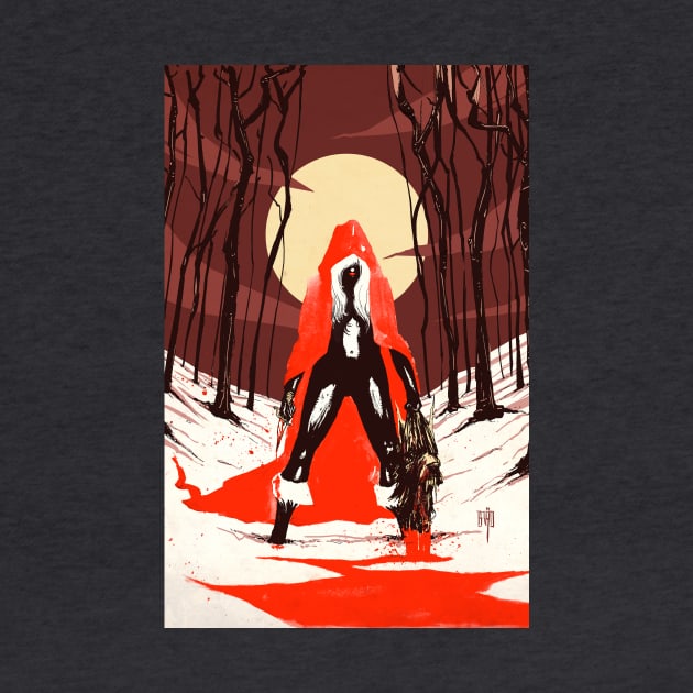 Red Hidding Hood Shirt by BRÄO